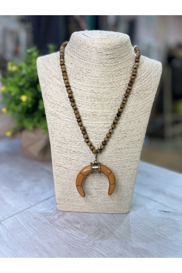 Colgante Cuerno. Bisuteria.  | Bambalinas Closet