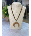 Colgante Cuerno. Bisuteria.  | Bambalinas Closet