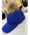 Gorra Trenza. Inicio. Color: negro, gris claro, marfil, azul klein, verde;
