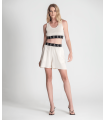 Top Iniciales. NOVEDADES. Color: blanco roto, negro; Tallas: talla unica |