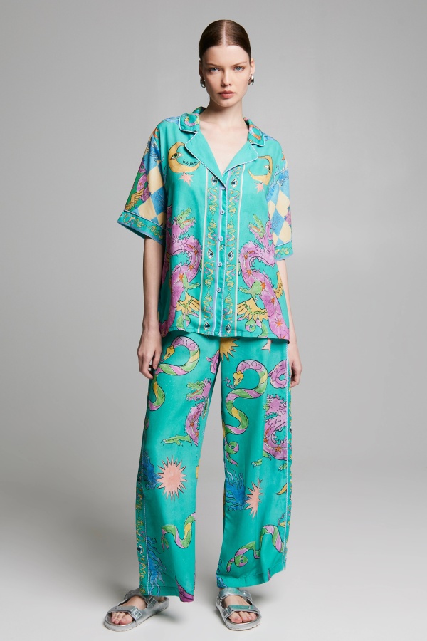 Pantalon Galaxy. Pantalones / Shorts BSB. Tallas: m, s | Bambalinas Closet