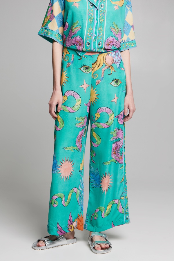 Pantalon Galaxy. Pantalones / Shorts BSB. Tallas: m, s | Bambalinas Closet