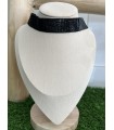 Choker Dubai. Bisuteria. Color: marfil, dorado, negro | Bambalinas Closet