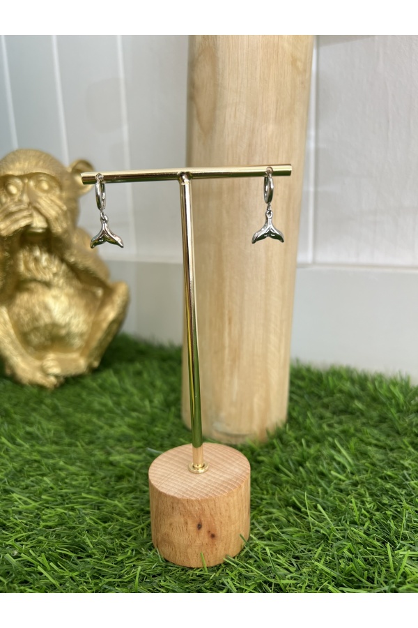 Pendientes Ballena. Bisuteria.  | Bambalinas Closet