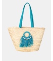 Capazo Baleares Grande Turquesa. Bolsos.  | Bambalinas Closet