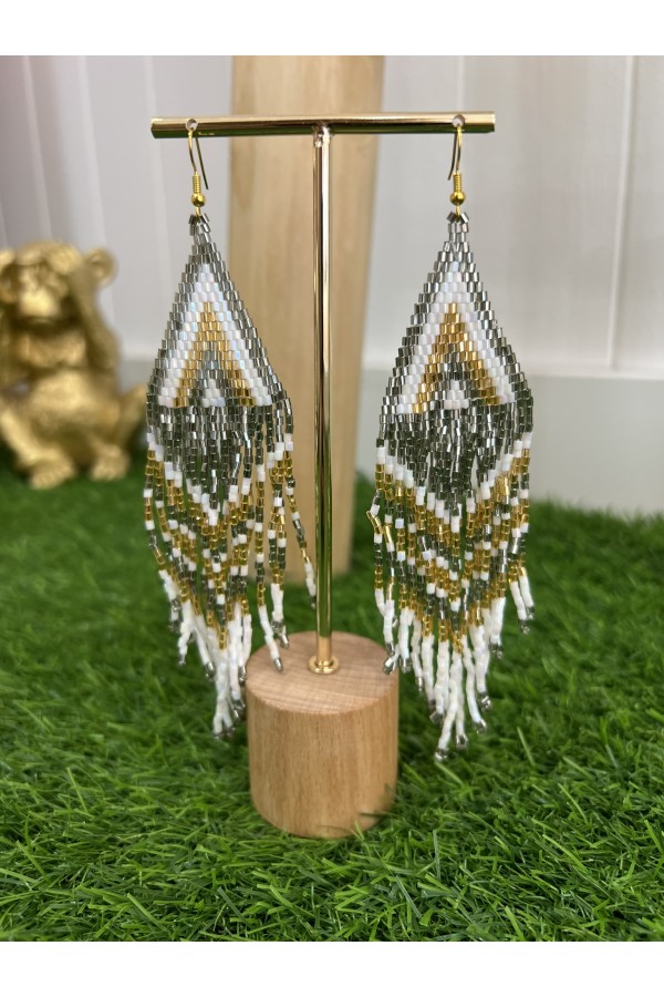 Pendientes Bali Plata. Bisuteria.  | Bambalinas Closet