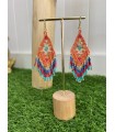 Pendientes Chile Naranja. Bisuteria.  | Bambalinas Closet