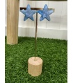 Estrella Nacar Azul. Bisuteria.  | Bambalinas Closet