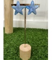 Estrella Nacar Azul. Bisuteria.  | Bambalinas Closet