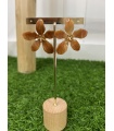Pendientes Narciso Cafe. Bisuteria.  | Bambalinas Closet