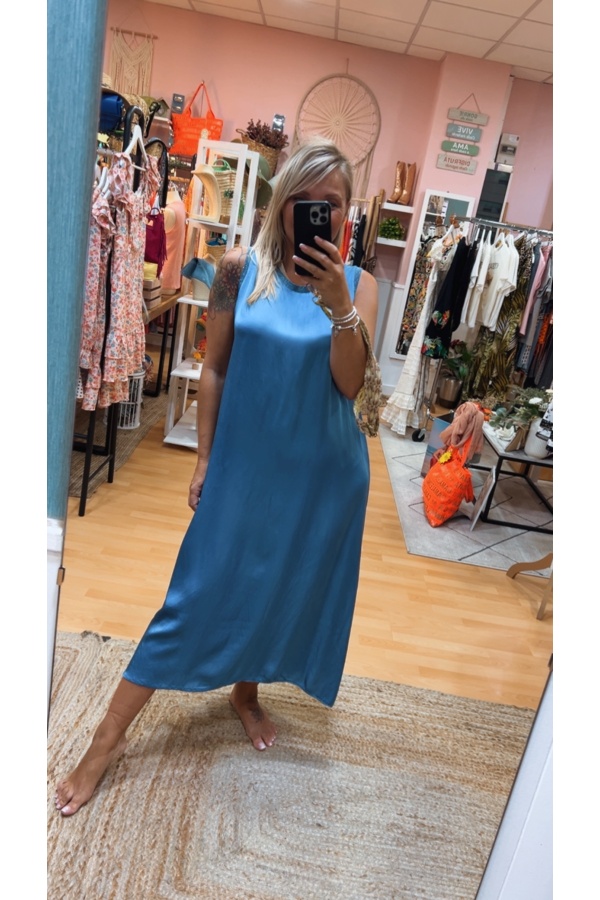 Vestido Lurex. NOVEDADES. Color: verde mint, azul cielo, azul marino, negro |