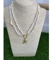 Collar Conchitas Estrella Mar. Bisuteria.  | Bambalinas Closet