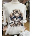 Camiseta Perrito. Camisetas.  | Bambalinas Closet