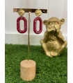 Pendientes Mara Verdes. Bisuteria.  | Bambalinas Closet