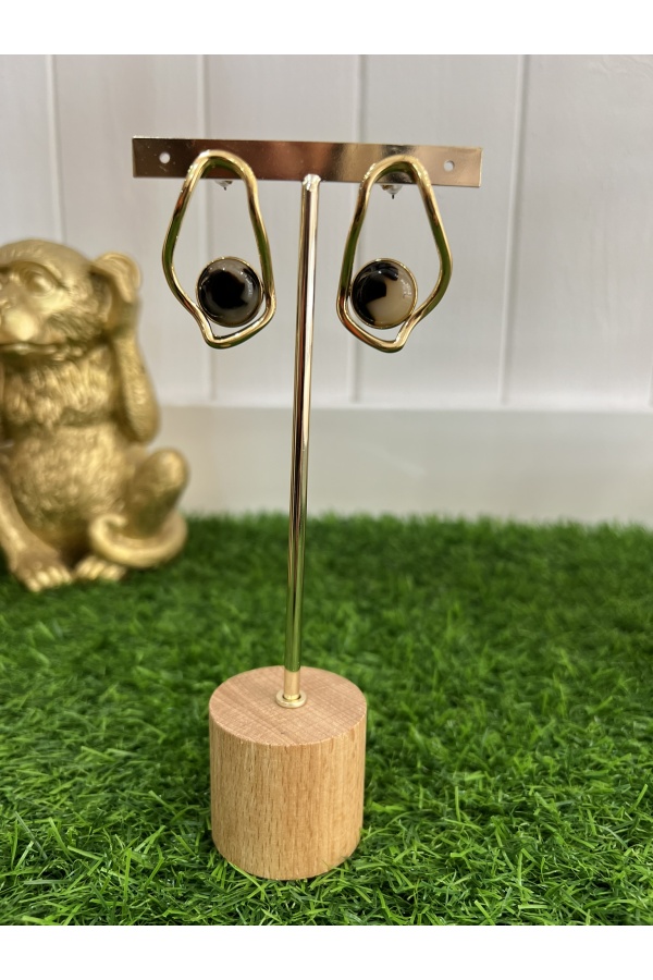 Pendientes Geometric Animal Print. Bisuteria.  | Bambalinas Closet