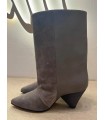 Bota Flecos Gris Camaleonica. Calzado. Tallas: 36, 37, 38, 39, 40 | Bambalinas