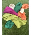 Foulard Seda. Varios. Color: verde lima, buganvilla, verde, marfil, mandarina |