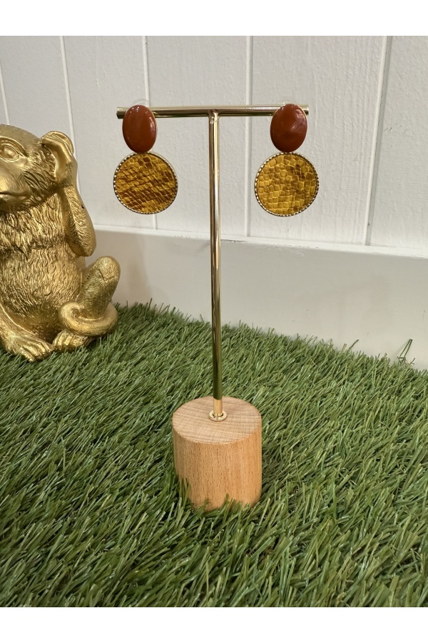 Pendientes Ambar. Bisuteria.  | Bambalinas Closet