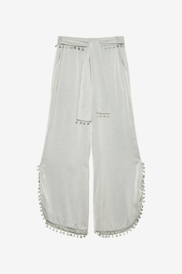 Pantalon Meru Turquesa. Partes de abajo NÜD Y NKN. Tallas: m, l, s | Bambalinas