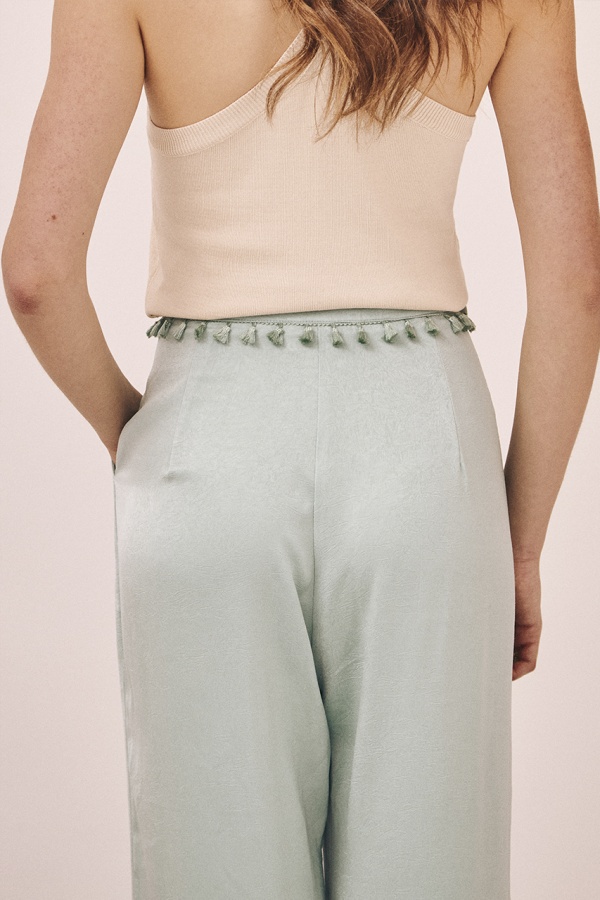 Pantalon Meru Turquesa. Partes de abajo NÜD Y NKN. Tallas: m, l, s | Bambalinas