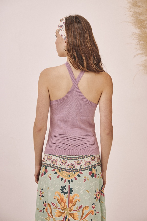 Top Goa Malva. Inicio.  | Bambalinas Closet