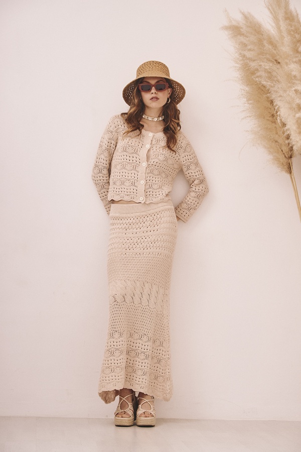 Falda Larga Loni. Inicio.  | Bambalinas Closet