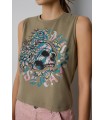 Camiseta Calavera Militar. Camisetas / Camisas BSB. Tallas: s, m, l, xs |