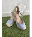 Cuñas Malaga Celeste. Cuñas. Tallas: 36, 37, 38, 39, 40, 41 | Bambalinas Closet