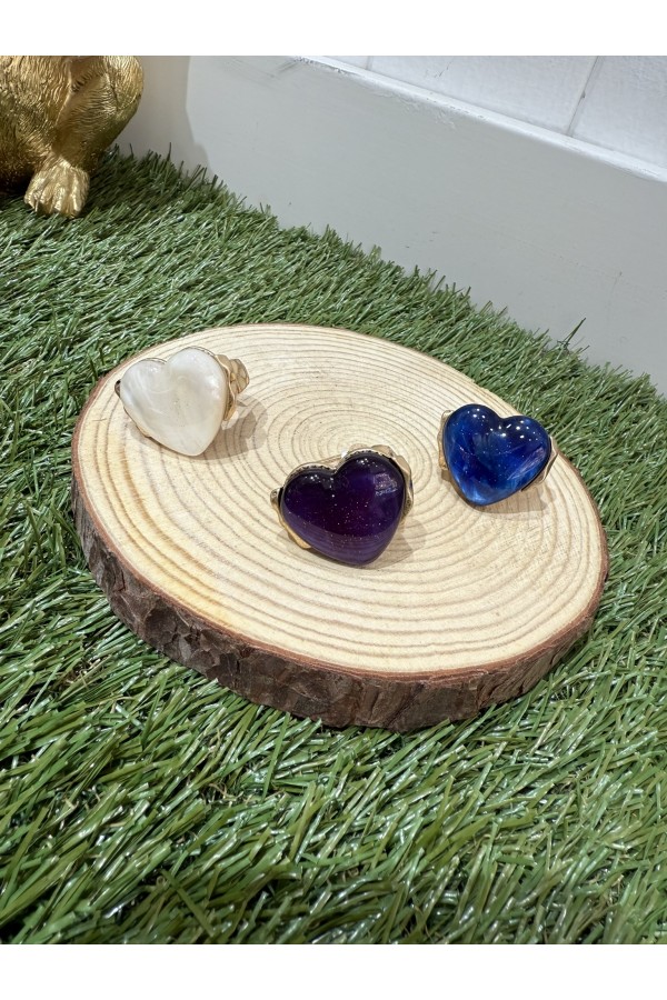 Anillo Corazon Elastico. Inicio.  | Bambalinas Closet