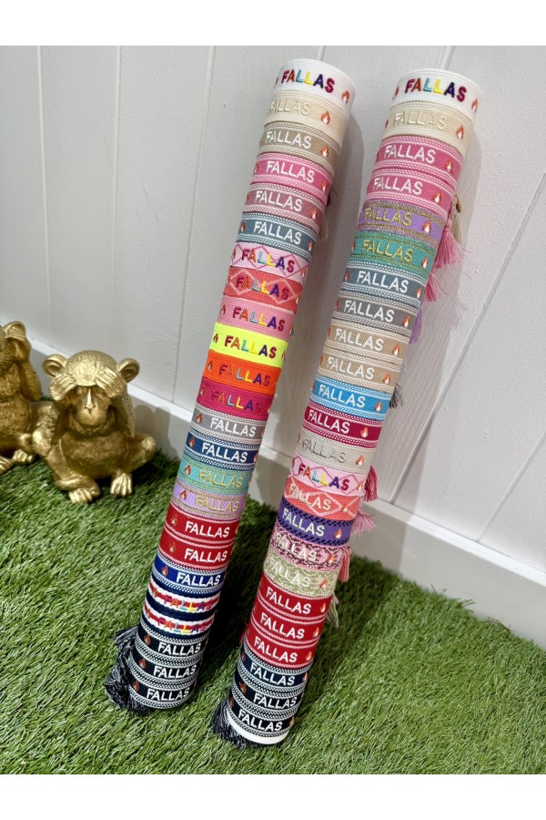 Pulseras Fallas. Inicio.  | Bambalinas Closet