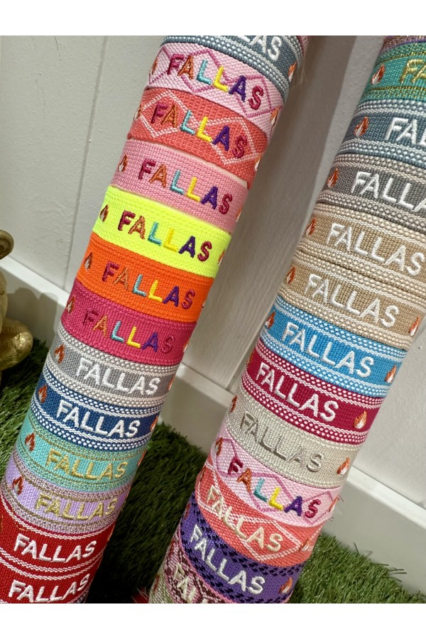 Pulseras Fallas. Inicio.  | Bambalinas Closet