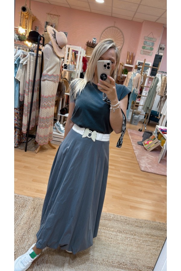 Falda Globo Larga. Faldas BSB. Tallas: s, m, l, xs | Bambalinas Closet