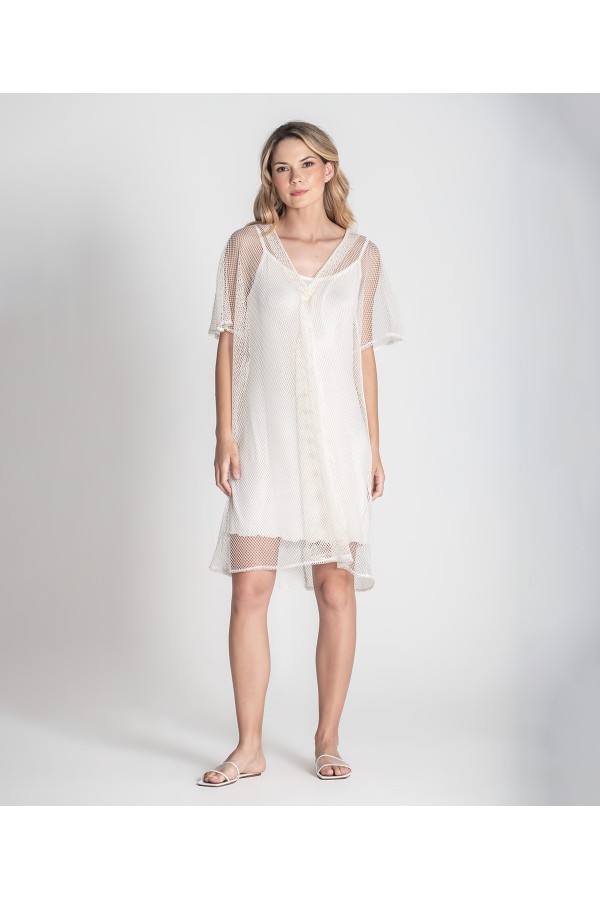 Vestido Red. Vestidos. Color: blanco, maquillaje; Tallas: s, m | Bambalinas Closet