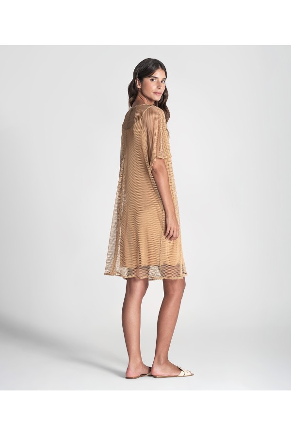 Vestido Red. Vestidos. Color: blanco, maquillaje; Tallas: s, m | Bambalinas Closet