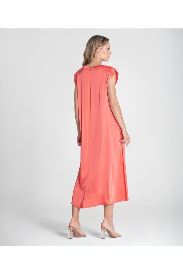 Vestido Summer. Vestidos. Color: coral, negro; Tallas: s, m | Bambalinas Closet