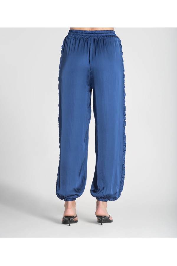 Pantalon Cuba. Pantalones / Shorts. Color: azul klein, coral, amarillo pastel;