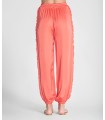 Pantalon Cuba. Pantalones / Shorts. Color: azul klein, coral, amarillo pastel;