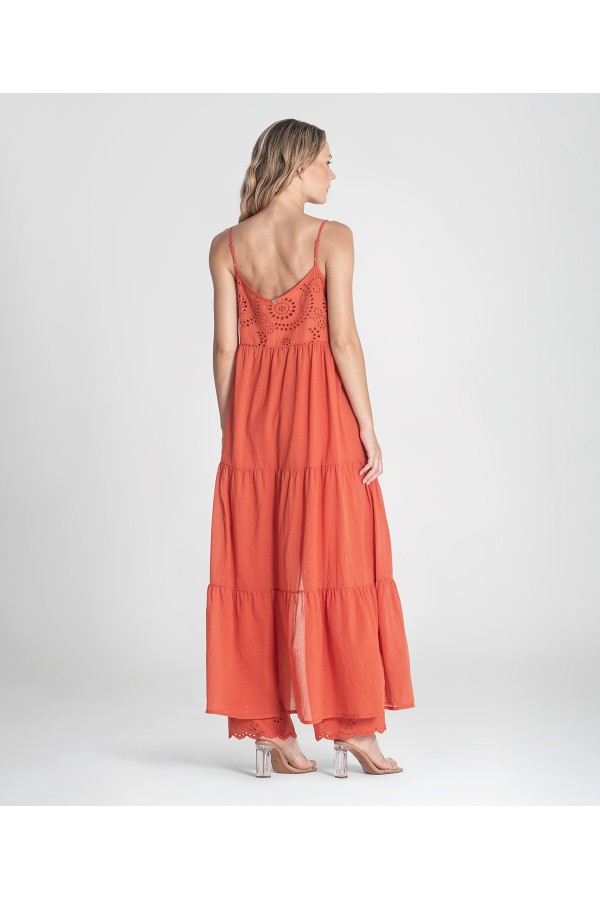 Vestido Batista. Vestidos. Color: crudo, teja, negro; Tallas: s/m | Bambalinas