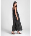 Vestido Batista. Vestidos. Color: crudo, teja, negro; Tallas: s/m | Bambalinas