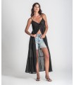 Vestido Batista. Vestidos. Color: crudo, teja, negro; Tallas: s/m | Bambalinas