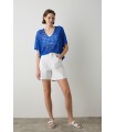 Jersey Martina. Jerseys BSB. Color: azul klein, marfil, negro; Tallas: talla