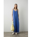 Vestido Creta. Vestidos BSB. Color: azul klein, vino; Tallas: xs, s, m |