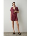 Camisa Creta. Camisetas / Camisas BSB. Color: granate; Tallas: m, s | Bambalinas