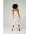 Vestido Ramas. Vestidos. Color: blanco, verde kaki; Tallas: s, m, l | Bambalinas