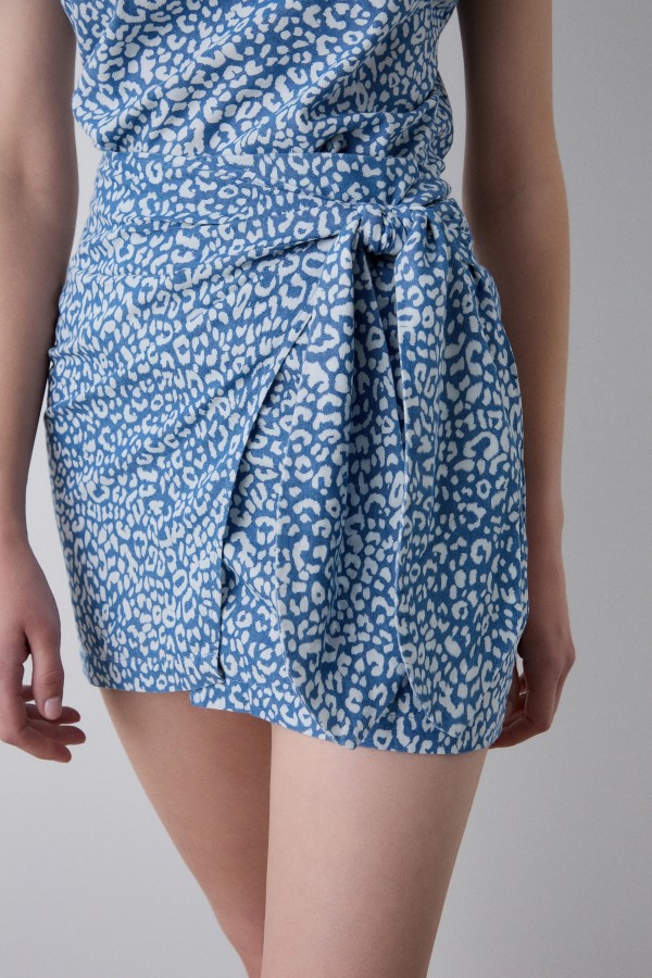 Falda Denim Animal. Faldas BSB. Tallas: s, m, xs | Bambalinas Closet