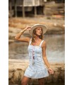 Vestido Jean Camaleonica. Vestidos / Conjuntos. Tallas: s, m, l, xs | Bambalinas