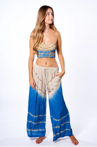 Pantalon Dotik Azul. Inicio.  | Bambalinas Closet