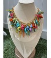 Collar Fondo Marino Colores. Bisuteria.  | Bambalinas Closet
