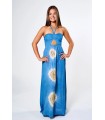 Vestido Balibo. Inicio. Color: gris antracita, azul cielo; Tallas: talla unica |