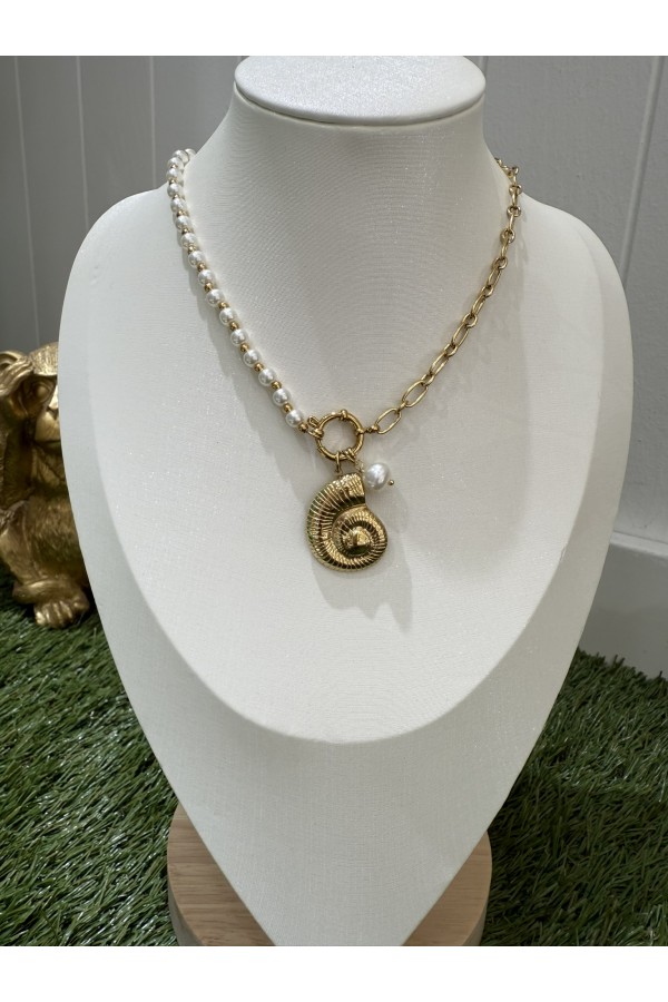 Collar Caracola. Bisuteria.  | Bambalinas Closet